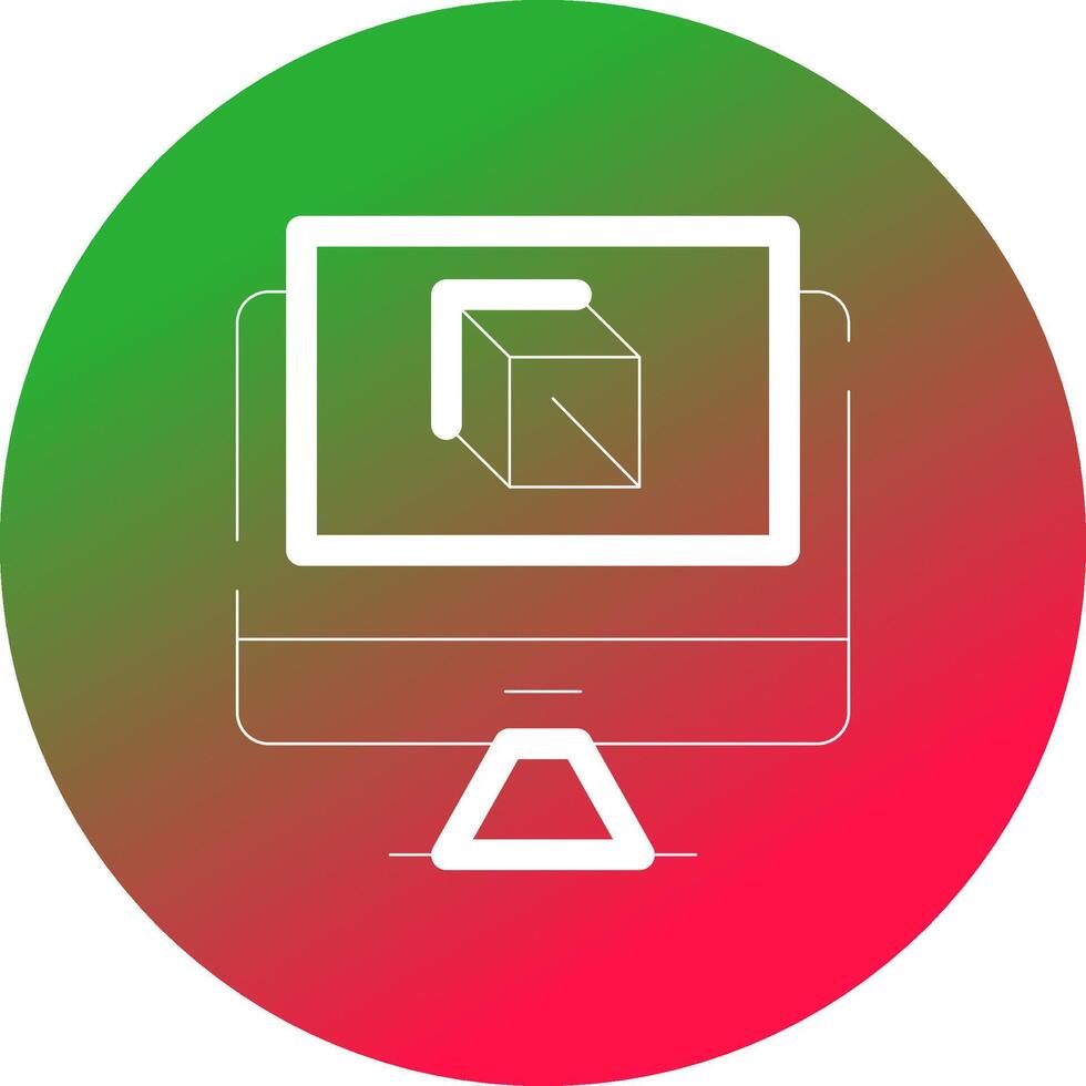 3D Design Creative Icon Design vector