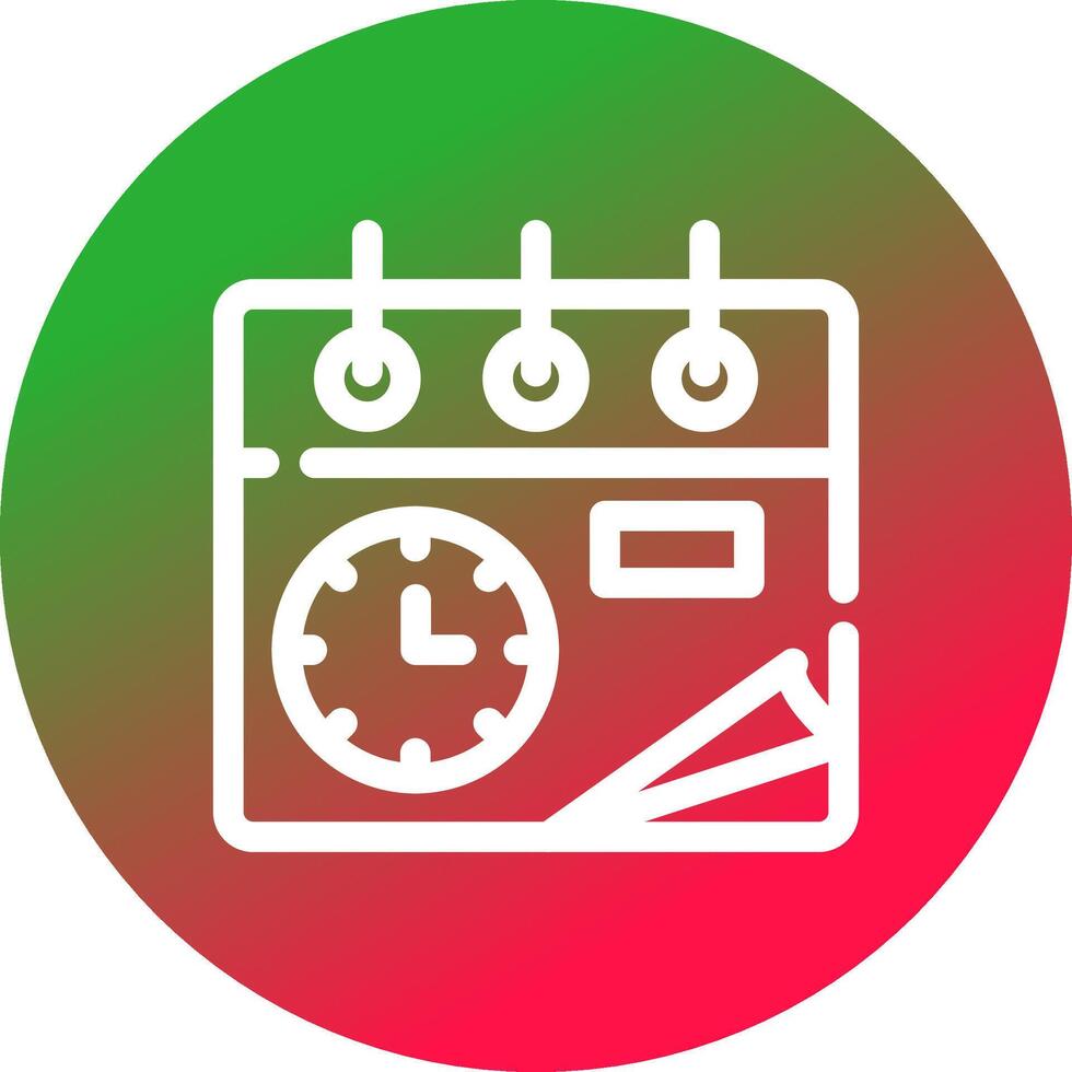 Time Creative Icon Design vector