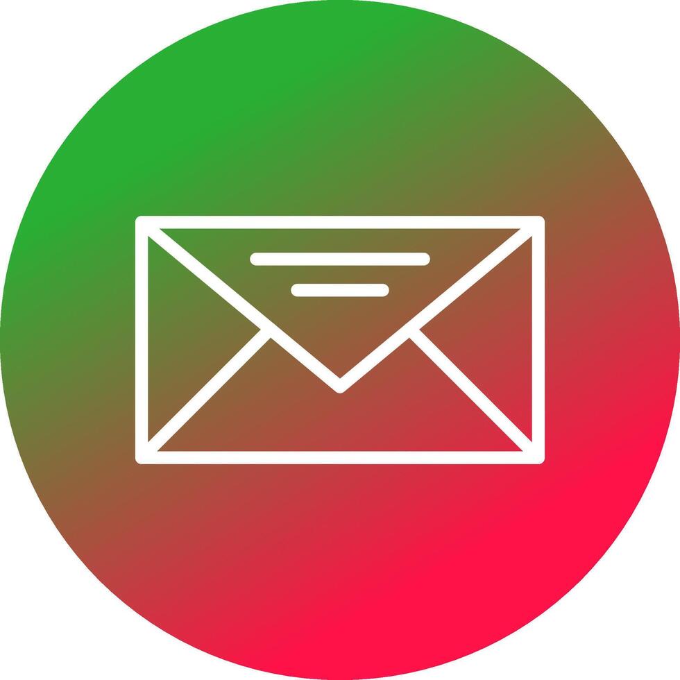 Email Creative Icon Design vector