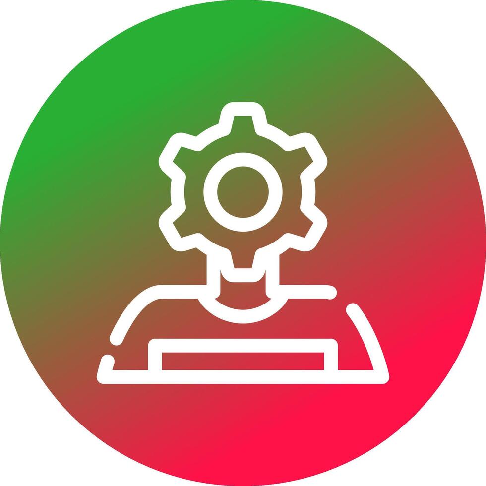 diseño de icono creativo de soporte técnico vector