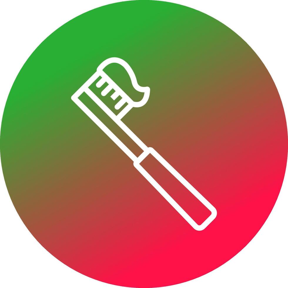 Toothbrush Creative Icon Design vector