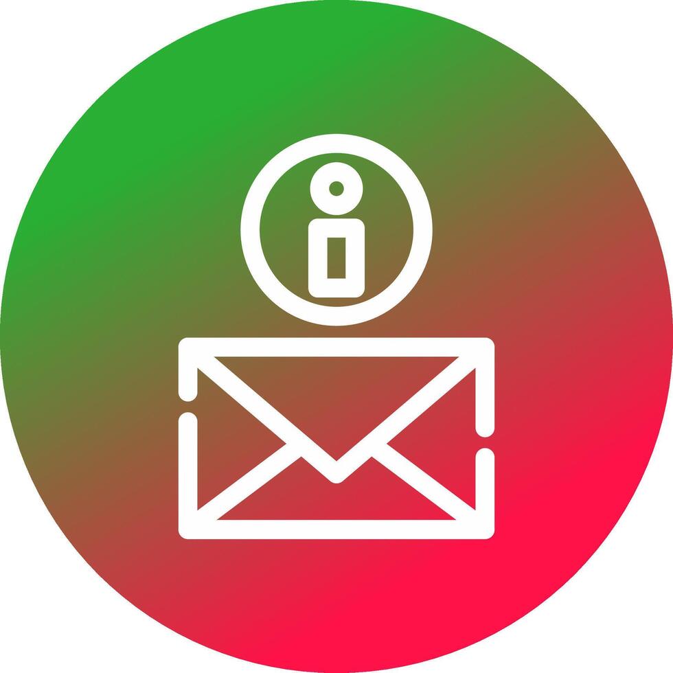 diseño de icono creativo de correo vector