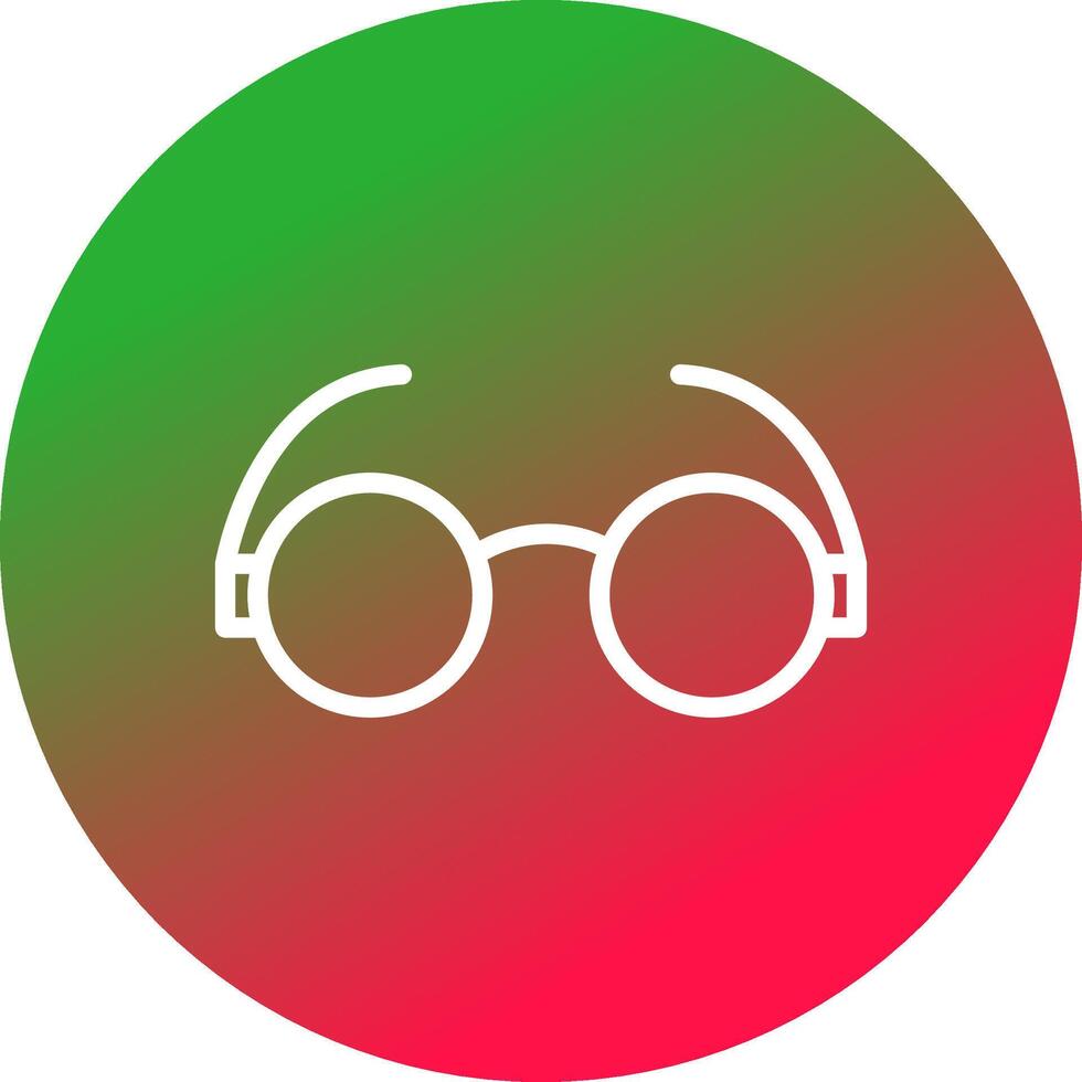 Glasses Creative Icon Design vector