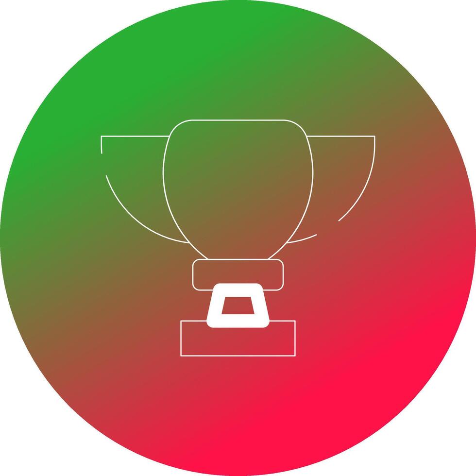 Trophy Creative Icon Design vector