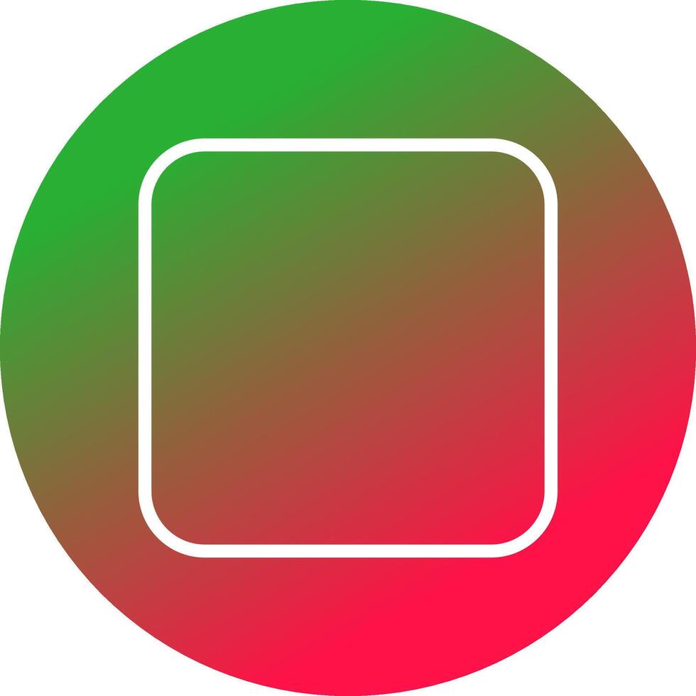 Line Circle Gradient Design vector