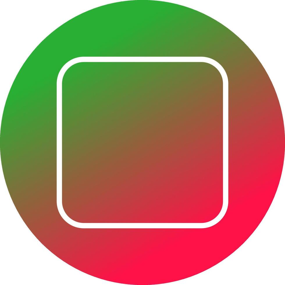 Line Circle Gradient Design vector