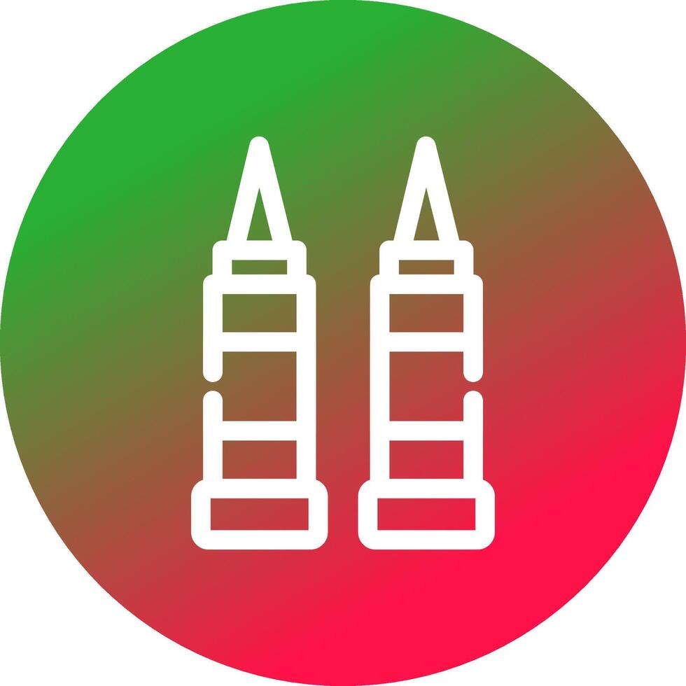 Bullets Creative Icon Design vector