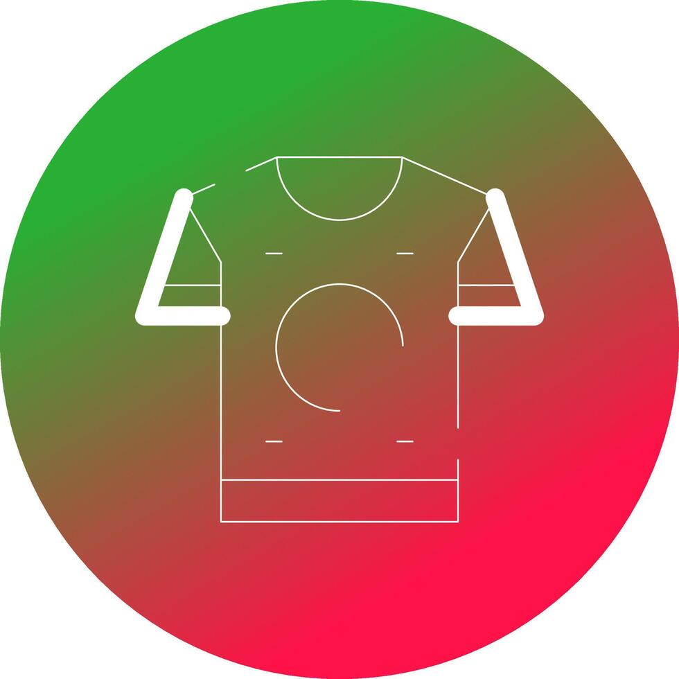 Tshirt Creative Icon Design vector