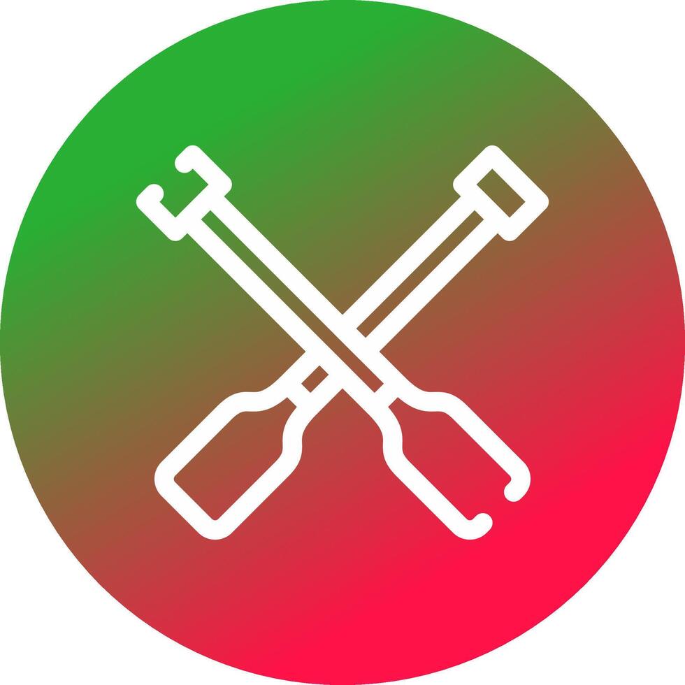 Rowing Creative Icon Design vector