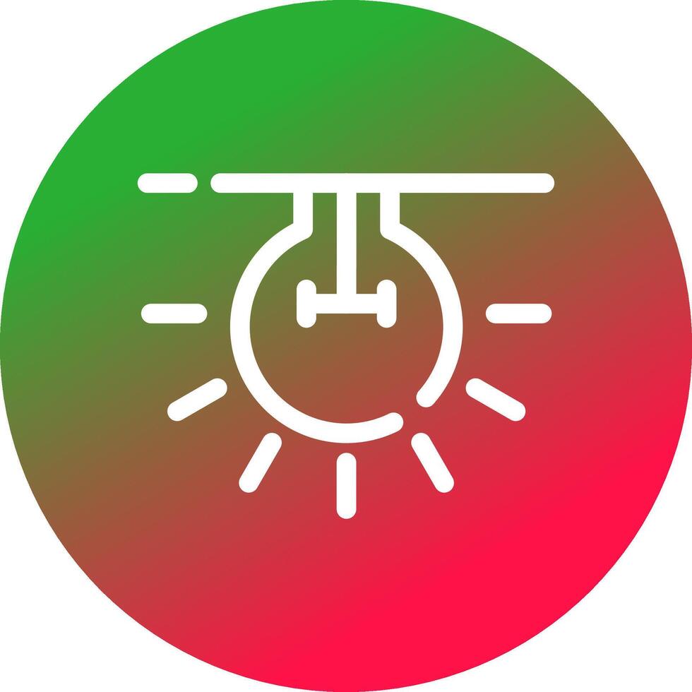 Light Bulb Creative Icon Design vector