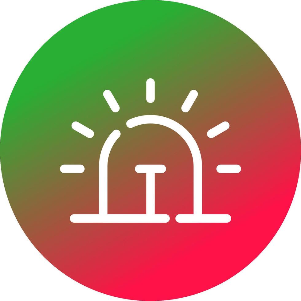 Siren Creative Icon Design vector
