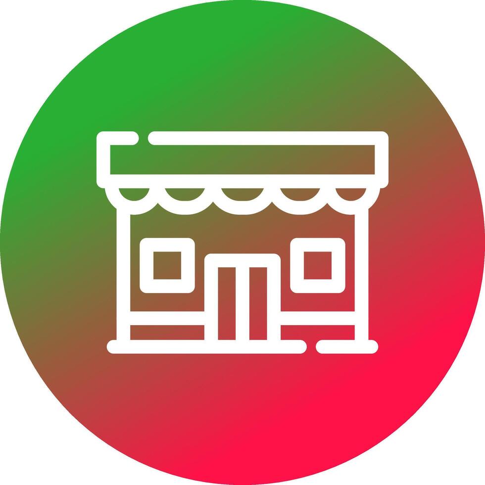 Store Creative Icon Design vector