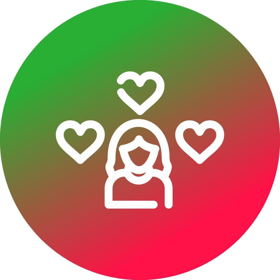 diseño de icono creativo de amor vector