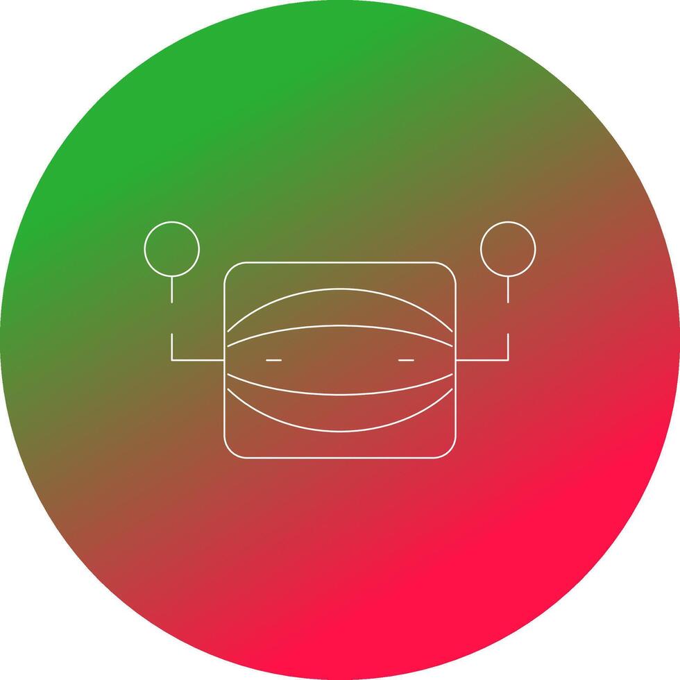 Virtual Assistant Creative Icon Design vector