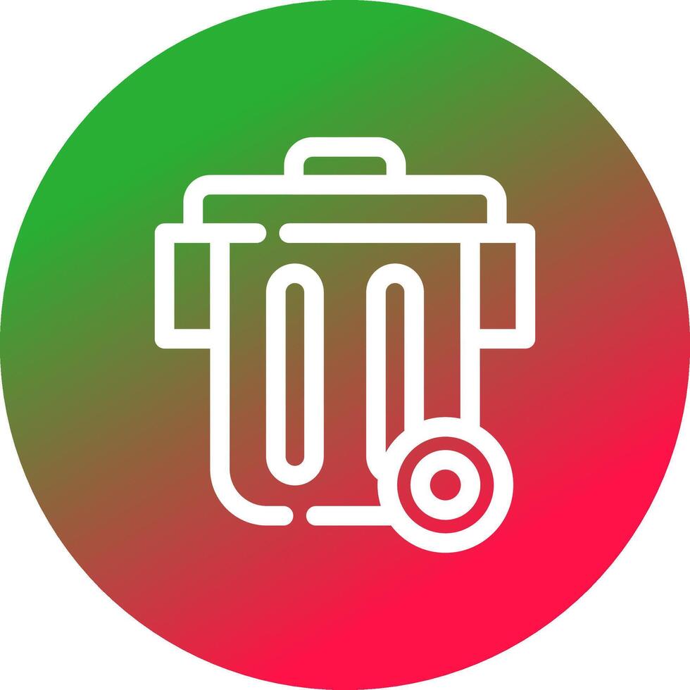 Bin Creative Icon Design vector