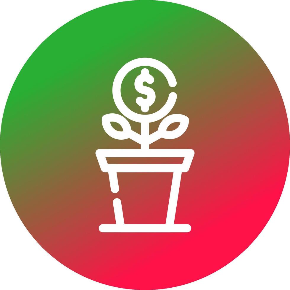 Profit Creative Icon Design vector