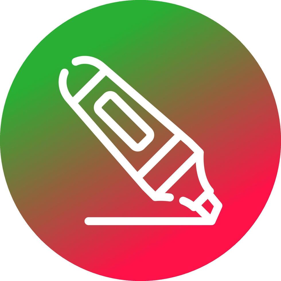 Marker Creative Icon Design vector