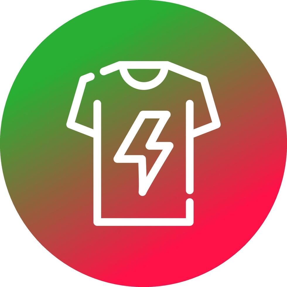 diseño de icono creativo de camisa vector