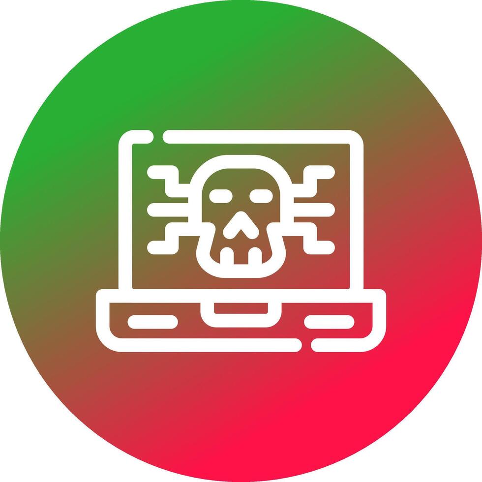 Malware Creative Icon Design vector