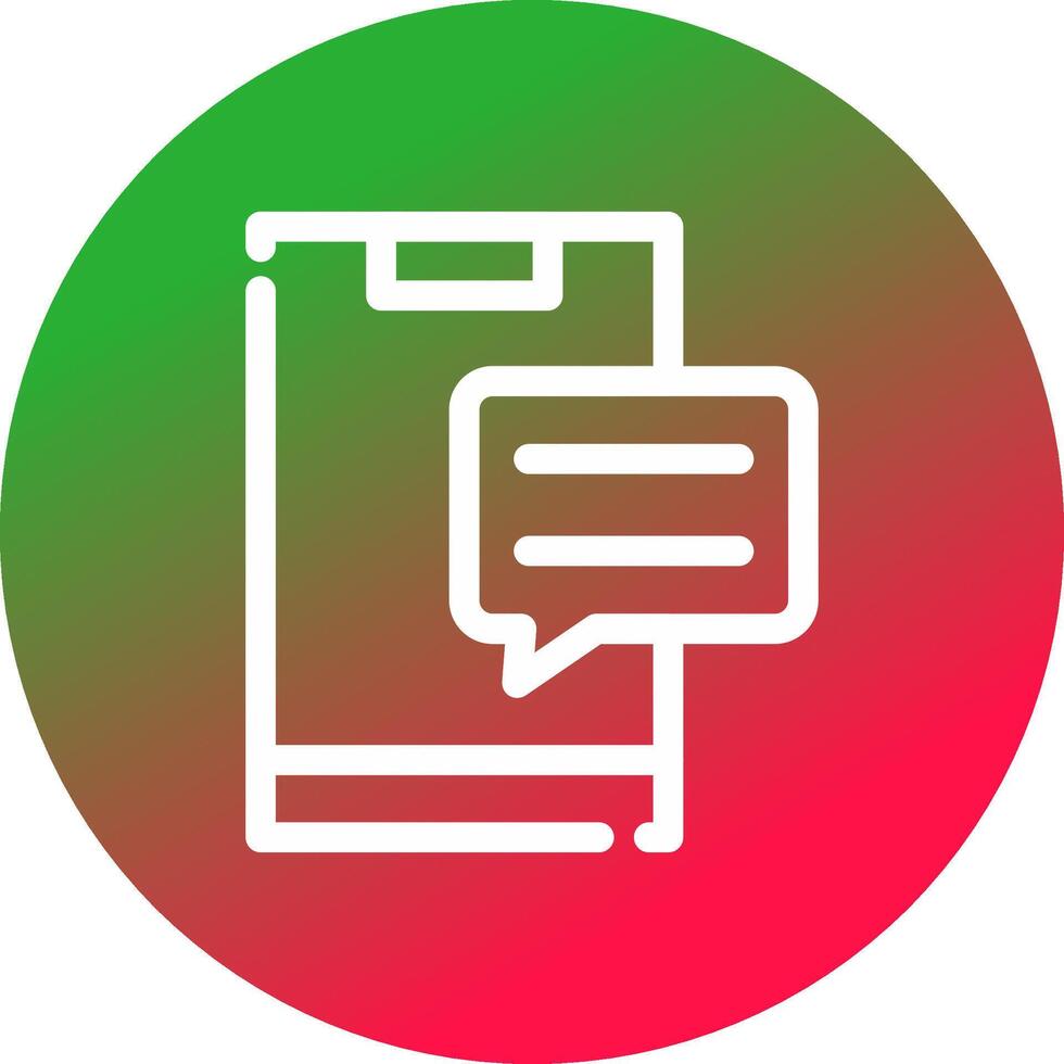 Chat Creative Icon Design vector