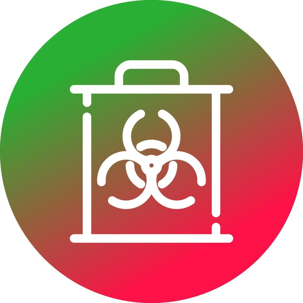 Biohazard Creative Icon Design vector