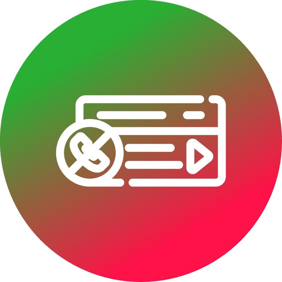 Contactless Services Creative Icon Design vector