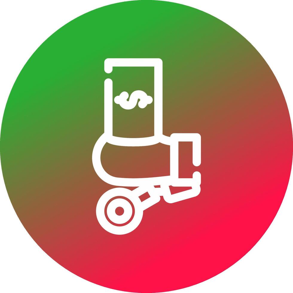 Corruption Creative Icon Design vector
