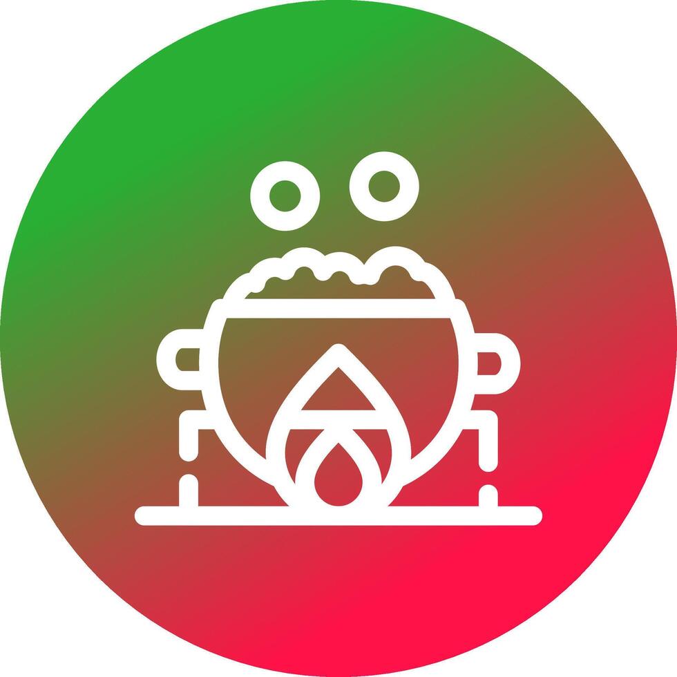 Cauldron Creative Icon Design vector