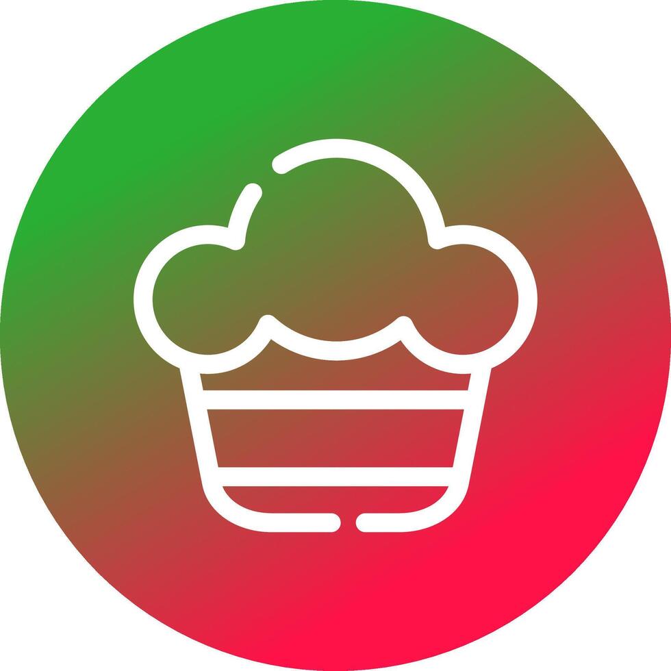 Muffin Creative Icon Design vector