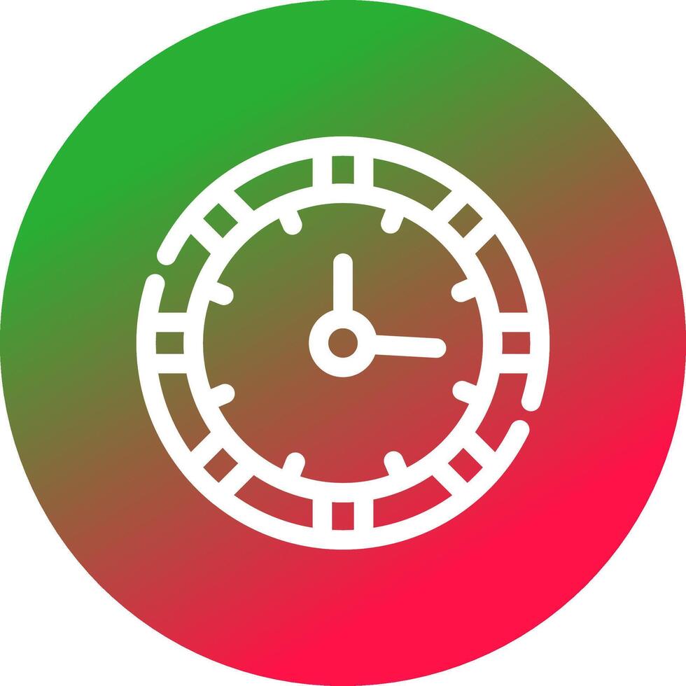 Clock Creative Icon Design vector