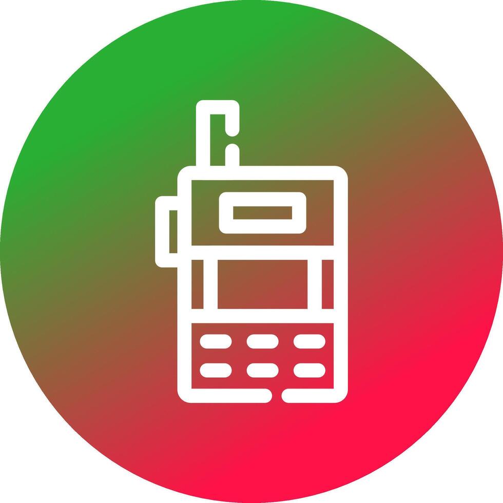 Transceiver Creative Icon Design vector