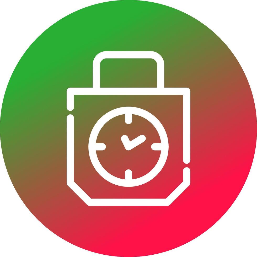 diseño de icono creativo de tiempo vector