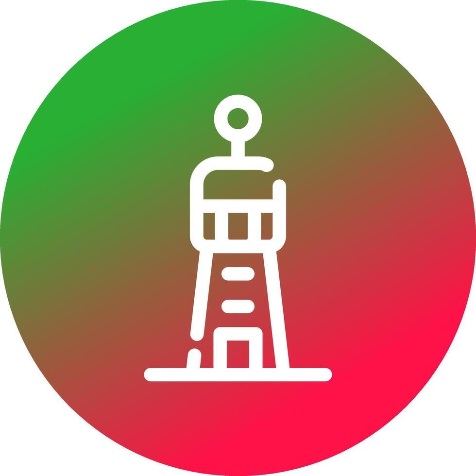 Lighthouse Creative Icon Design vector