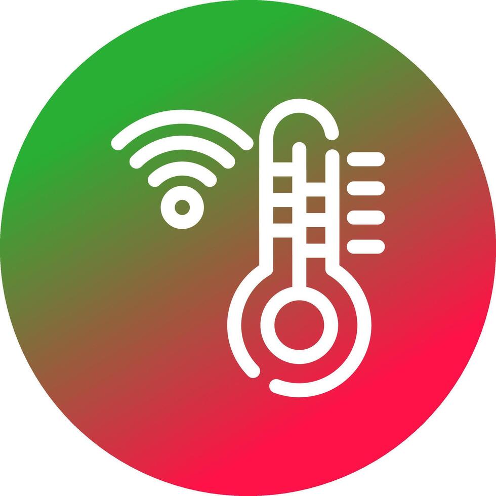 Thermostat Creative Icon Design vector