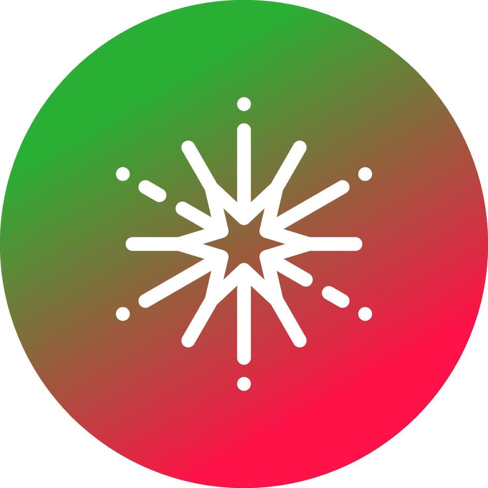 Star Creative Icon Design vector