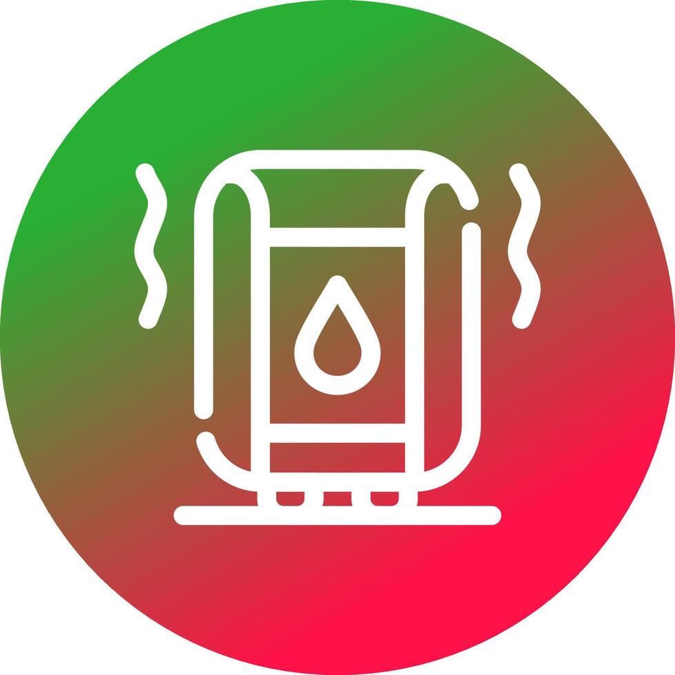 Humidifier Creative Icon Design vector