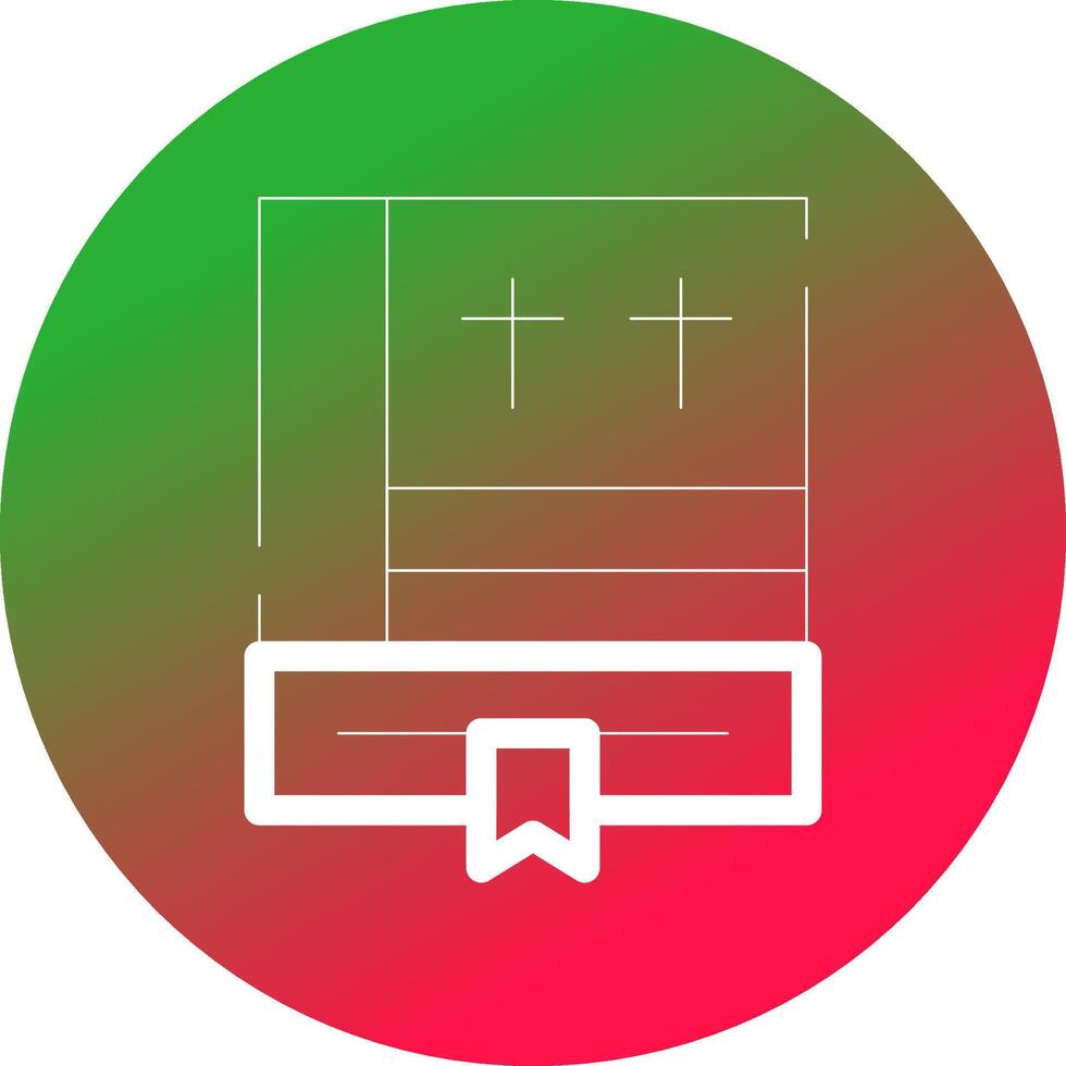 Bible Creative Icon Design vector