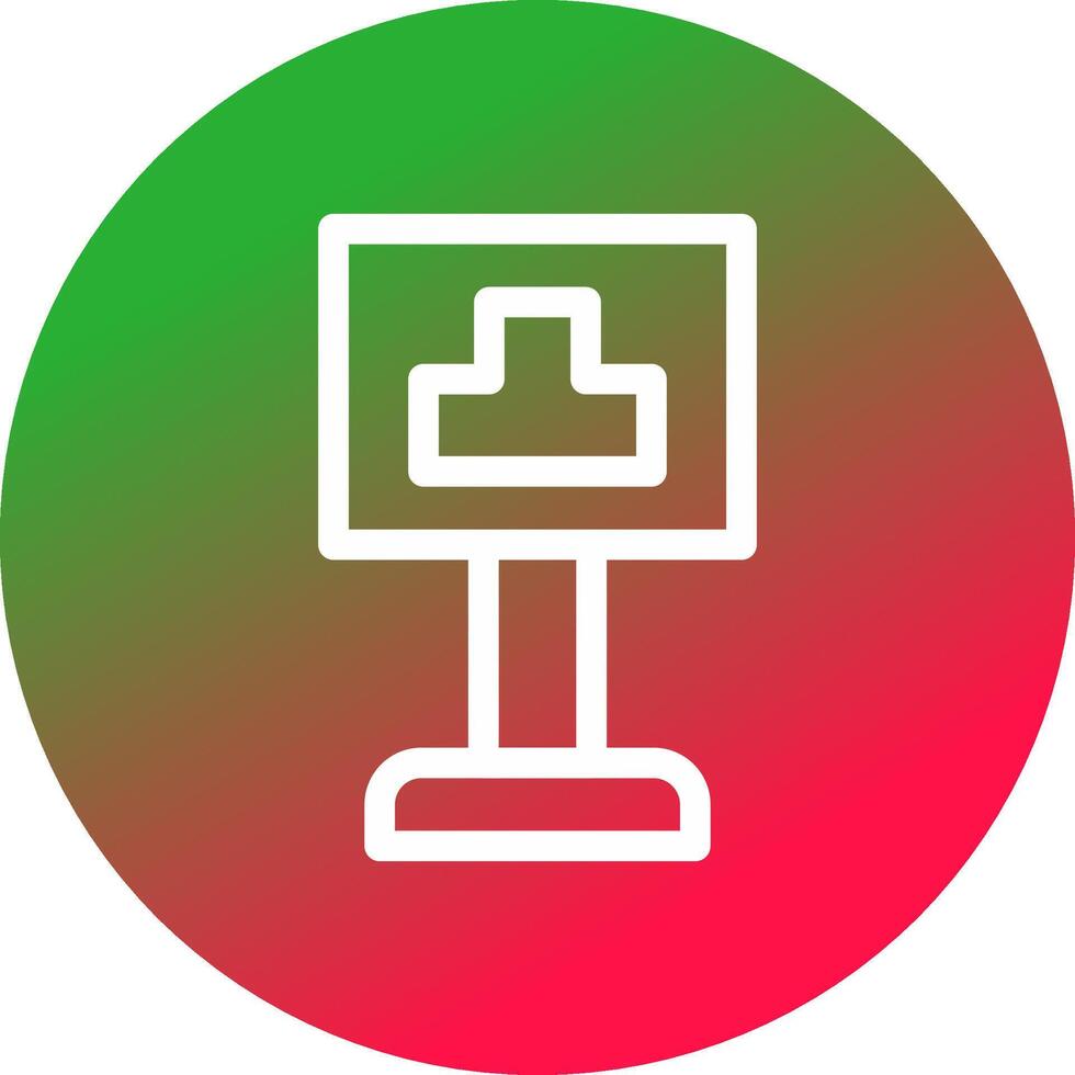 Intersection Creative Icon Design vector
