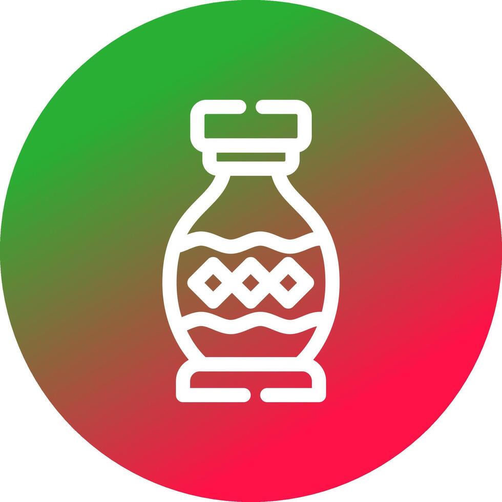 Vase Creative Icon Design vector