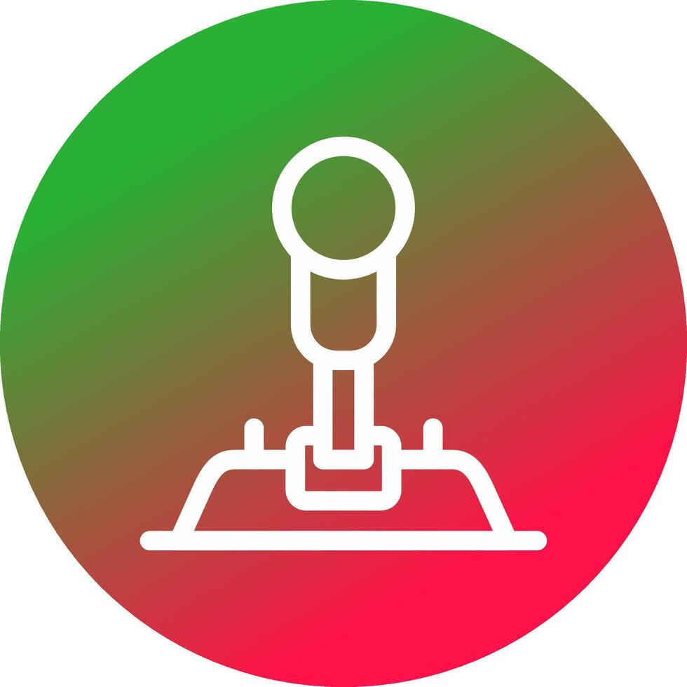 diseño de icono creativo de joystick vector