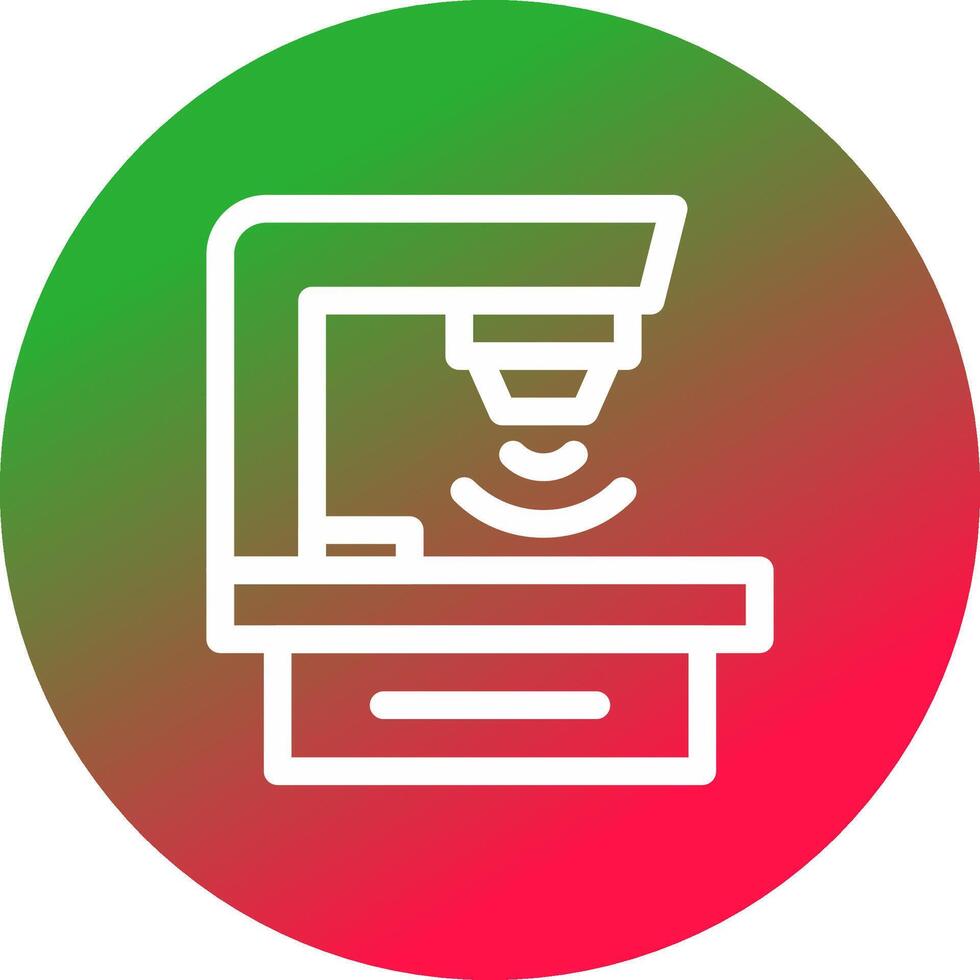 Radiotherapy Creative Icon Design vector
