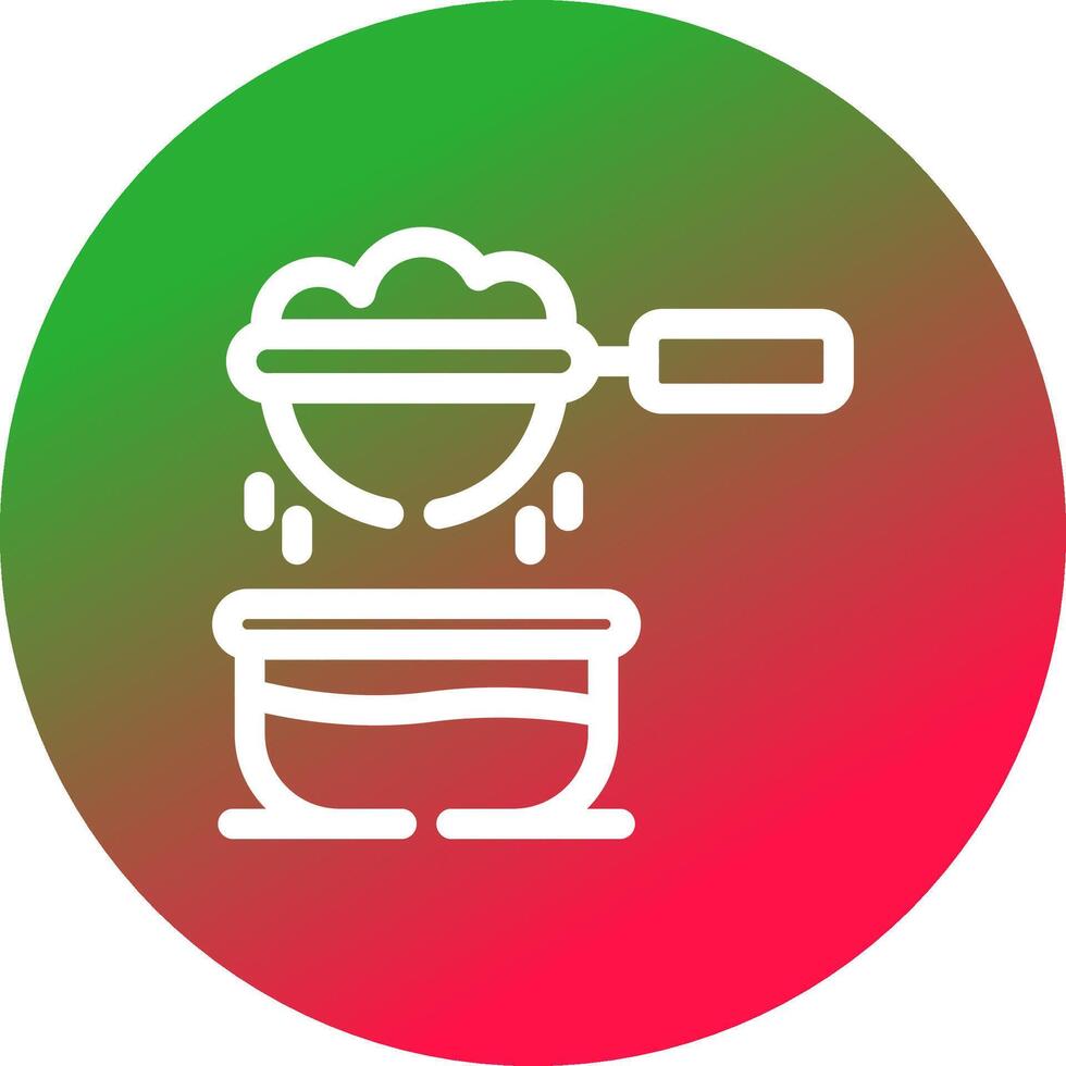 Strainer Creative Icon Design vector