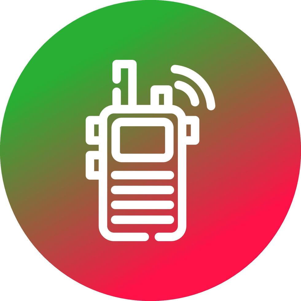 Walkie Talkies Creative Icon Design vector