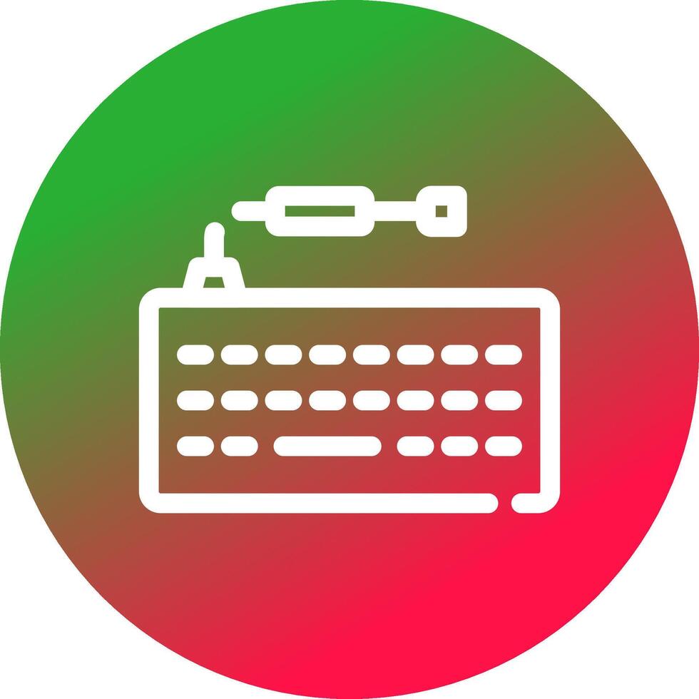 Keyboard Creative Icon Design vector