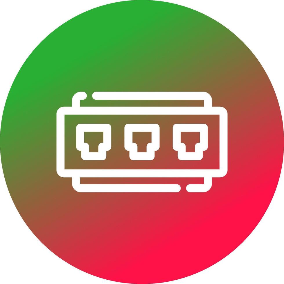 Hub Creative Icon Design vector