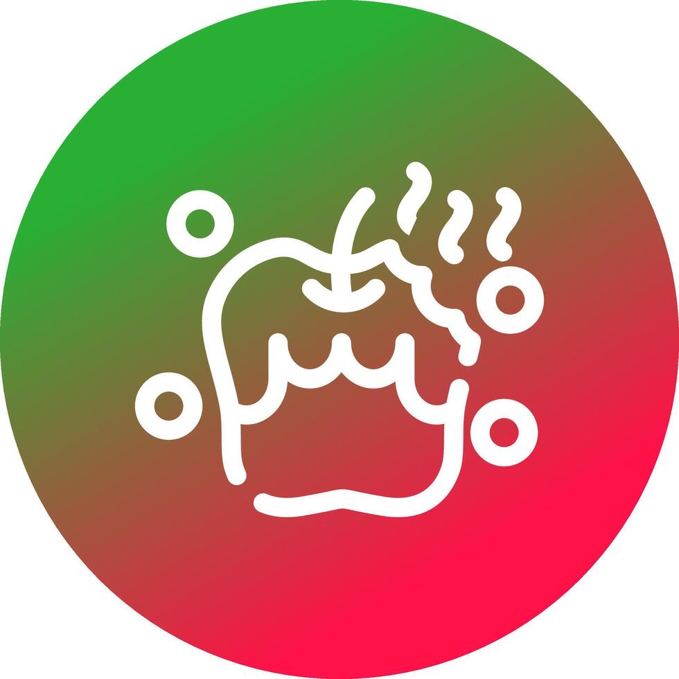 Rotten Creative Icon Design vector