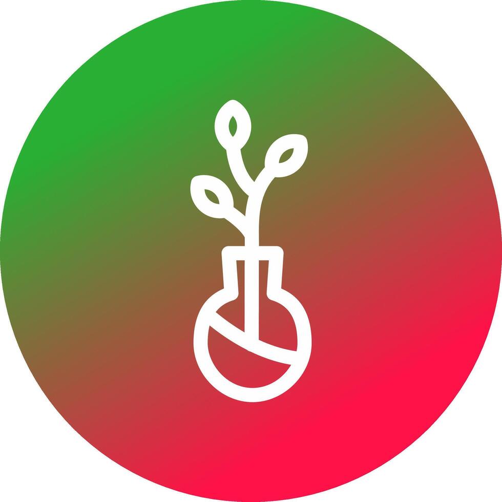 diseño de icono creativo de planta vector