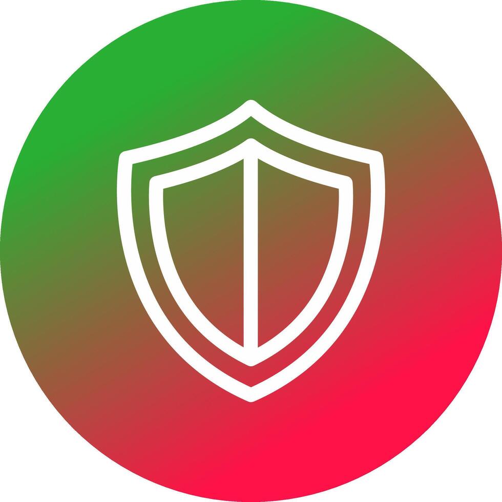 Shield Creative Icon Design vector