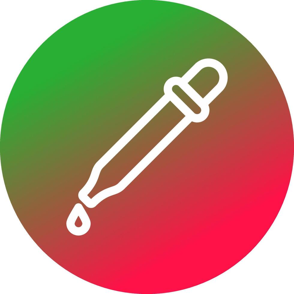 Pipette Creative Icon Design vector