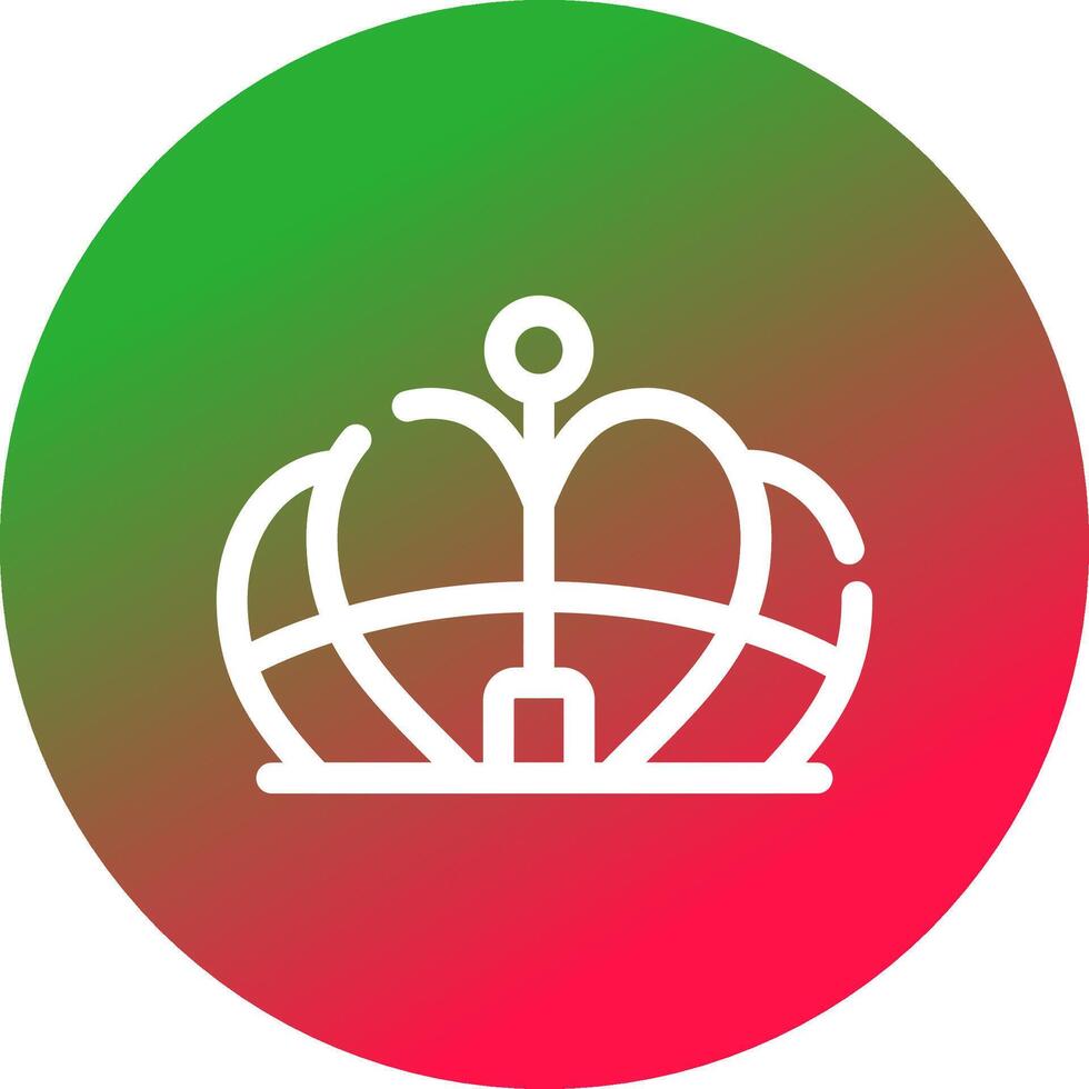 Crown Creative Icon Design vector